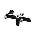 Душова панель у ванній кімнаті KRP Essen SCH063 від Kroner настінна система з тропічним душем чорно-сіра, фото 7