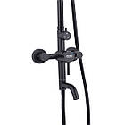 Гарнітур 3 в1 для ванни: Душова система Kroner SCH063 із краном для біде та змішувачем SCH010 умивальника, фото 4