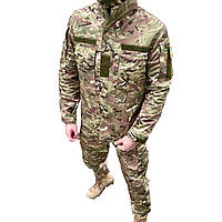 Военный тактический костюм/ Мужская летняя армейская форма Рип Стоп/ Камуфляжный костюм/ Мультикам