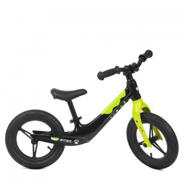 Біговел дитячий PROFI KIDS 12" салатовий LMG1255-2