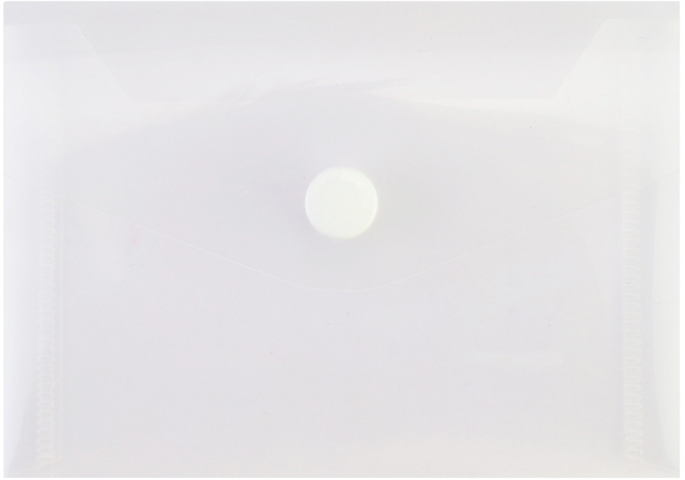 Папка на кнопці А7 Economix, прозора, фото 1