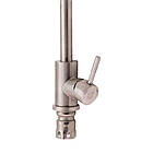 Змішувачі для раковини для кухні з довгим виливом Lidz 12 32 015F-7 з нержавіючої сталі, фото 5