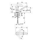 Змішувач для кухні Lidz (CRM) 14 34 002M 150 мм, фото 2