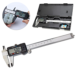 Цифровий штангенциркуль 150 мм, Digital Caliper + кейс / Мікрометр з LCD дисплеєм / Електронний штангенциркуль