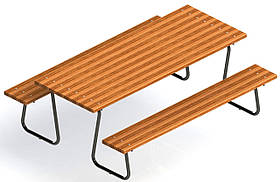 Стіл із лавками SiverSport KID918