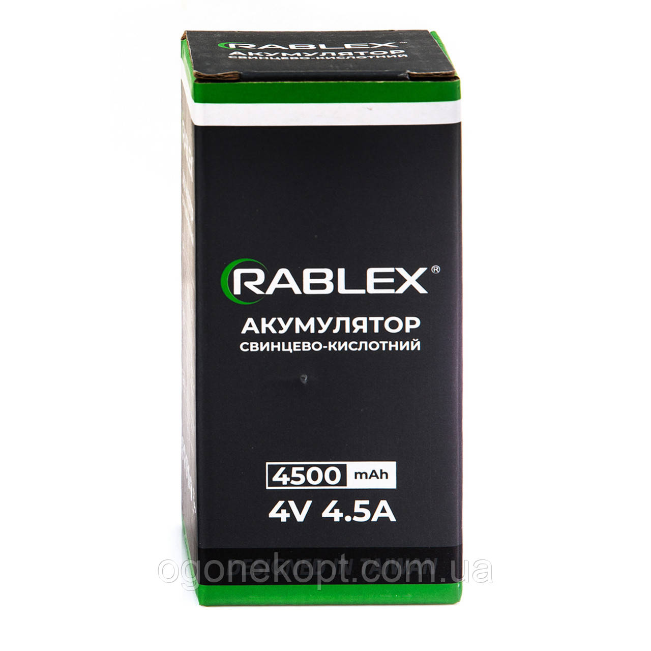 RABLEX RB 445. 4V4.5mah АКУМУЛЯТОР СВІНЦЕВО-КИСЛОТНИЙ 4V4.5AH
