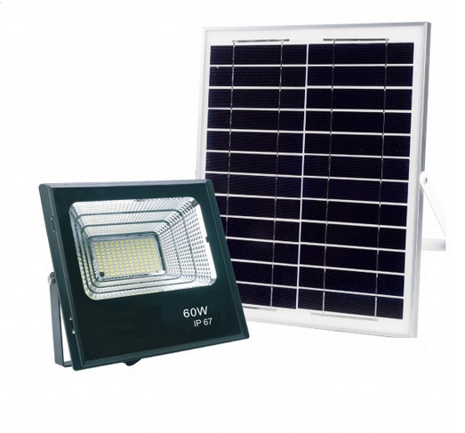 Автономний прожектор Luxel на сонячних батареях із датч-виробником. IP65 60W
