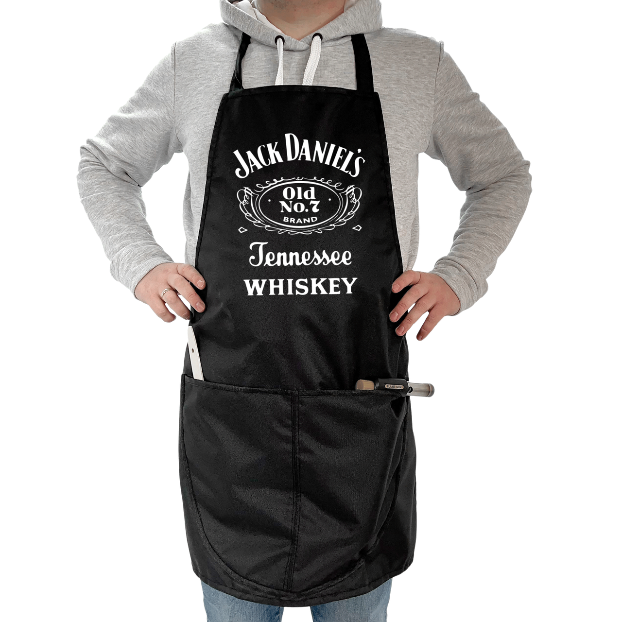 Фартух з принтом "Jack Daniel's"