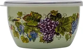 Каструля лоток емальована 2.4 л Виноград  Металац 344569