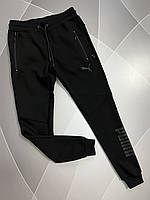 Спортивные штаны теплые PUMA на флисе мужские S-XXL арт.1138, Размер мужской одежды (RU) 44, Международный