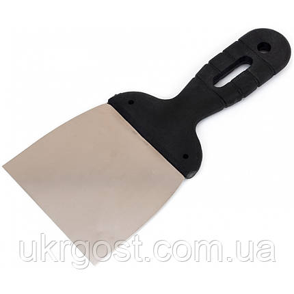 Шпатель із нержавіючої сталі 100 мм POLAX (111-050), фото 1