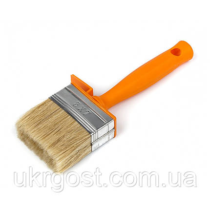 Пензель малярний Макловиця 30x70 мм змішаний ворс POLAX (12-001), фото 1