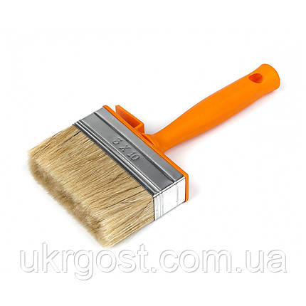 Пензель малярний Макловиця 30x100 мм змішаний ворс POLAX (12-002), фото 1