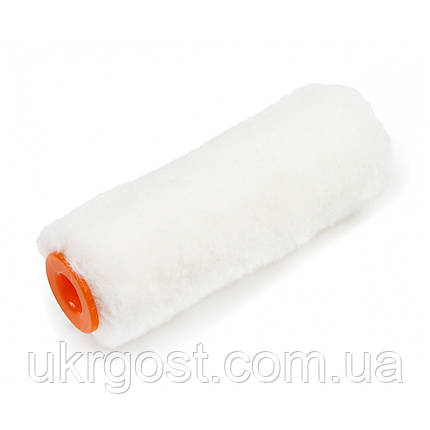 Валик для фарбування Велюр 6x30x100 мм POLAX (17-003), фото 1
