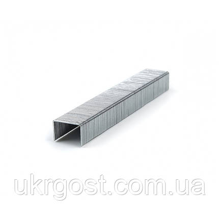 Скоби для степлера розжарені 8x0,7x11,3 мм А53 POLAX (24-008), фото 1