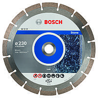 Алмазный отрезной круг 230 x 22,23 мм, Standard for Stone, 10 шт, BOSCH (2608603238)