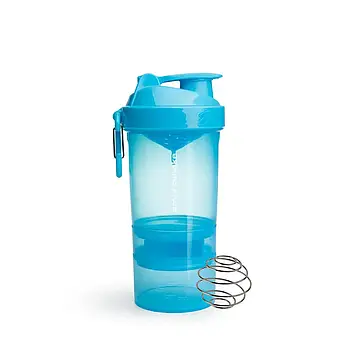 Шейкер спортивний SmartShake Original2GO 600ml Neon Blue (Original)