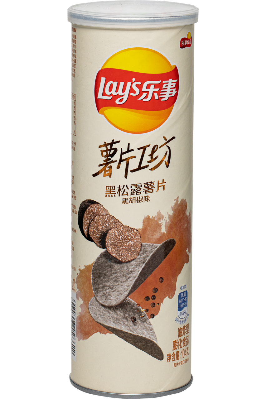 Чипси LAY`S Black Truffel Black Pepper 104 г, фото 1