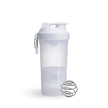 Шейкер спортивний SmartShake Original2GO 600ml Neon Blue (Original) Білий