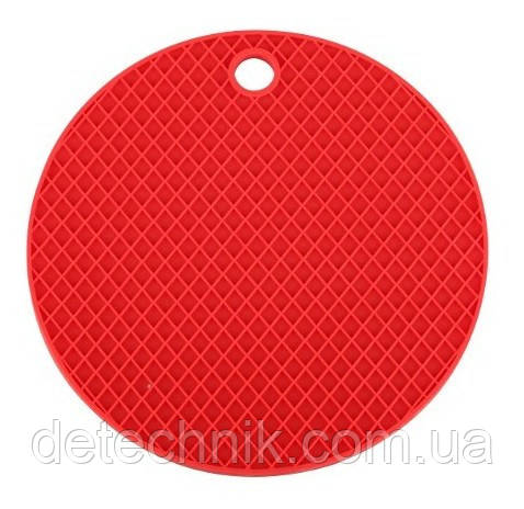 Підставка під гаряче (силікон) червона Home Essentials B1160