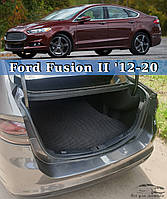 ЕВА коврик багажника Ford Fusion II 2012-2020. EVA ковер багажника Форд Фьюжн 2