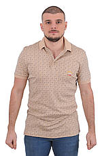 Футболка-поло чоловіча Paul & Shark 23-ER093 кава з молоком 3XL, фото 3