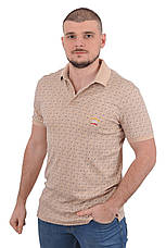 Футболка-поло чоловіча Paul & Shark 23-ER093 кава з молоком 3XL, фото 4