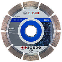 Алмазный отрезной круг 125 x 22,23 мм гранит, натуральный камень Standard for Stone BOSCH (2608602598)