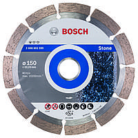 Алмазный отрезной круг 150 x 22,23 мм гранит, натуральный камень Standard for Stone BOSCH (2608602599)