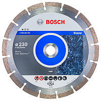 Алмазный отрезной круг 230 x 22,23 мм гранит, натуральный камень Standard for Stone BOSCH (2608602601)