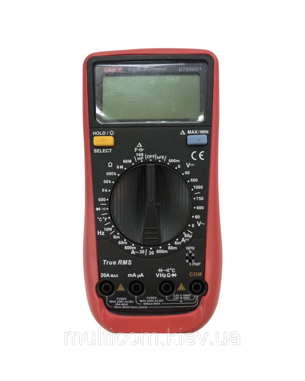 17-01-039. Цифровий мультиметр UNI-T UT-890C+