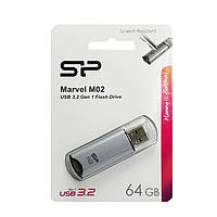 Флешка SILICON POWER MARVEL M02 64GB USB 3.0 Silver