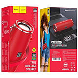 Портативна Bluetooth колонка Hoco BS40 червона, фото 3