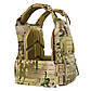 Плитоноска бронежилет ESAPI L/XL (28x35) мультикам/multicam MOLLE зі зйомним демпфером, фото 8