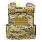 Плитоноска бронежилет ESAPI L/XL (28x35) мультикам/multicam MOLLE зі зйомним демпфером, фото 6