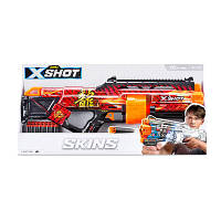 Швидкострільний бластер Zuru X-SHOT Skins Last Stand Faze 16 набоїв 36518H