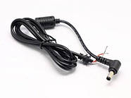Роз'єм живлення до ноутбука 5,5/2,5 мм, кутовий з кабелем