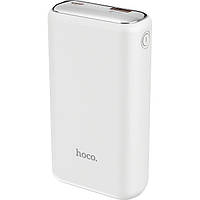 Зовнішній акумулятор (Power Bank) Hoco Q1a Kraft fully 20000mAh White