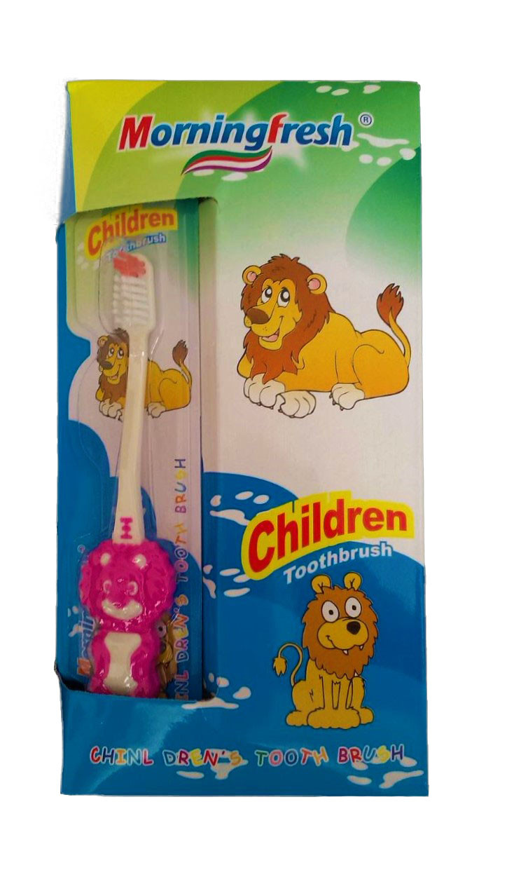 Дитяча зубна щітка "Левеня" Morningfresh №216, фото 1