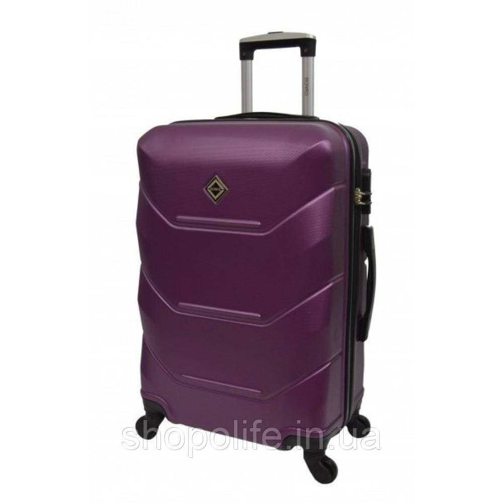 Дорожня сумка валіза Bonro 2019 на коліщатках багажна валізка бузкова велика (bo-10500606), фото 1