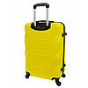 Дорожня сумка валіза Bonro 2019 на коліщатках багажна валізка жовта велика (bo-10500600), фото 4