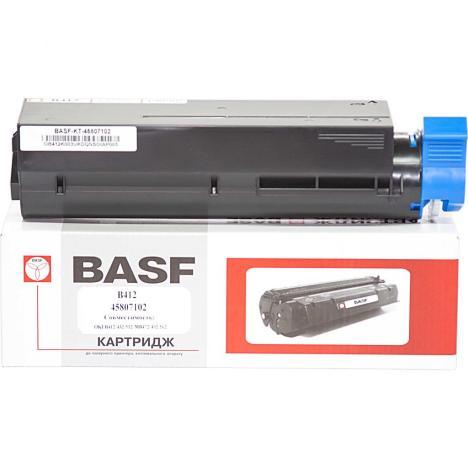 Картридж BASF для принтера OKI B412DN, B432DN, B512DN, MB472dnw, MB492dn, MB562 Black (KT-45807102), фото 1