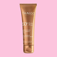 Солнцезащитный крем, предупреждающий старение кожи SPF 50+ Age defence sun screen cream Thalgo SPF 50+