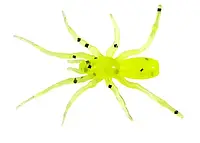 Мягкий съедобный силикон Perchik Tiny Spider 1.1" col.012 силиконовая приманка для ловли хищных и мирных риб