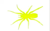 Мягкий съедобный силикон Perchik Tiny Spider 1.1" col.027 силиконовая приманка для ловли хищных и мирных риб