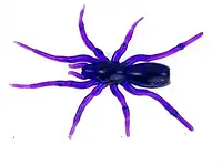 Мягкий съедобный силикон Perchik Tiny Spider 1.1" col.005 силиконовая приманка для ловли хищных и мирных риб