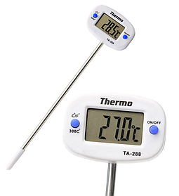 Електронний харчовий термометр для барбекю, м'яса та ін. TA288