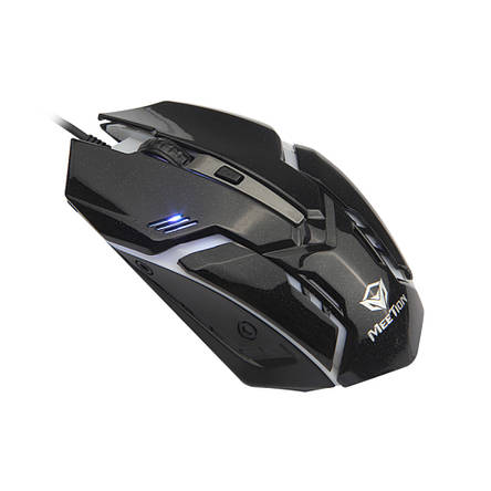 Мишка провідна ігрова MeeTion Gaming Mouse RGB MT-M371 чорна, фото 1