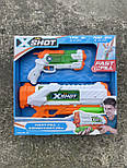 Набір водних бластерів Zuru X-Shot Warfare Fast Fill Medium And Small 56225R, фото 2
