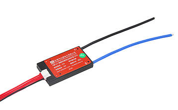 Плата захисту літієвої батареї BMS LiFePO4 12V 4S 20A симетрія в корпусі з балансуванням, фото 1